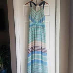 Fable multi color maxi dress